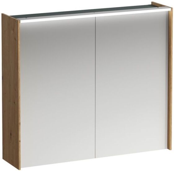 Laufen Spiegelschrank LANI 208x818x714 LED-Beleuchtung horizontal H4037621122671