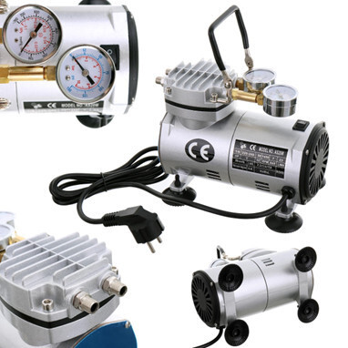 TC Technic Airbrush-compressor en vacuümpomp AS20W