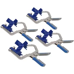 Kreg, Schraubstock + Zwinge, Set 4x Automaxx Eckzwinge 90° 25 mm ( KHCCC ) Klemmzwinge Zwinge (25 mm)