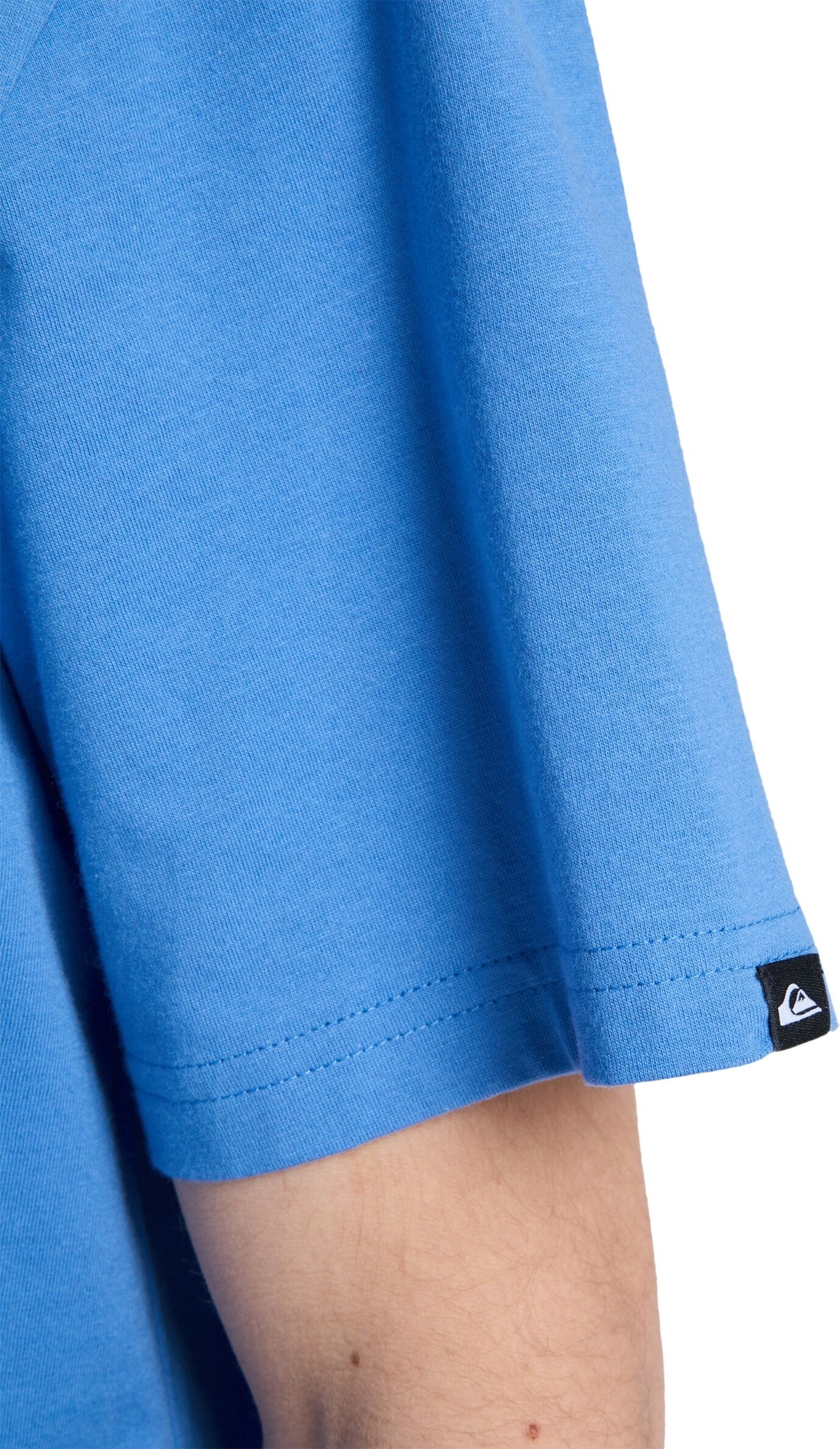 T-Shirt QUIKSILVER "EV DUALITY SHORT SLEEVE", Herren, Gr. S (48), blau (riviera), Obermaterial: 100% Baumwolle, Shirts T-Shirt, Kurzarm-Design, aus Baumwolle, erhältlich in den Grössen S bis XXL riviera S (48)