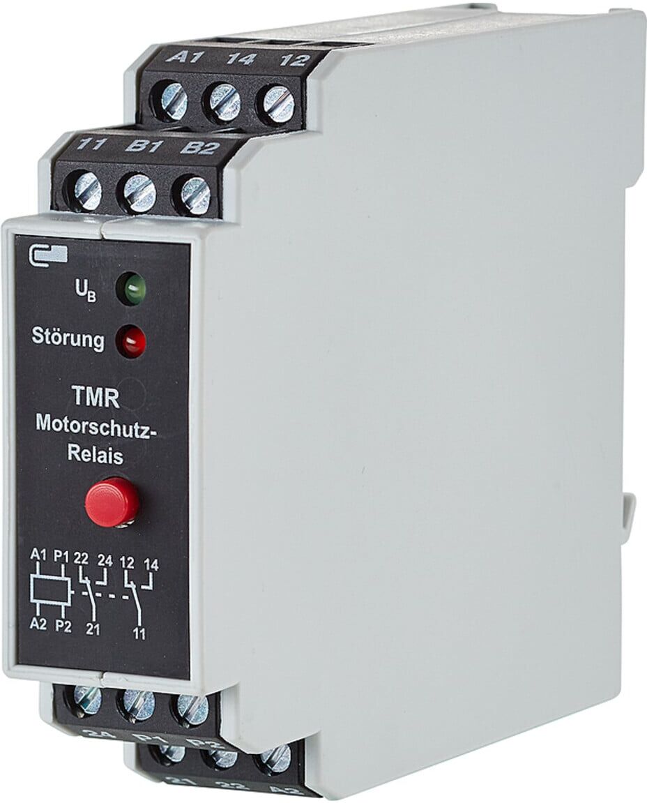 BTR NETCOM Motorschutzrelais m.Fehlerspeicher TMR-E12 mFS 2W 24UC ; Metz Connect (1103161322)