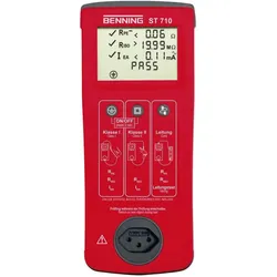 Benning, Multimeter, ST 710 Swiss sockets VDE-Prüfg (Prüfstecker)