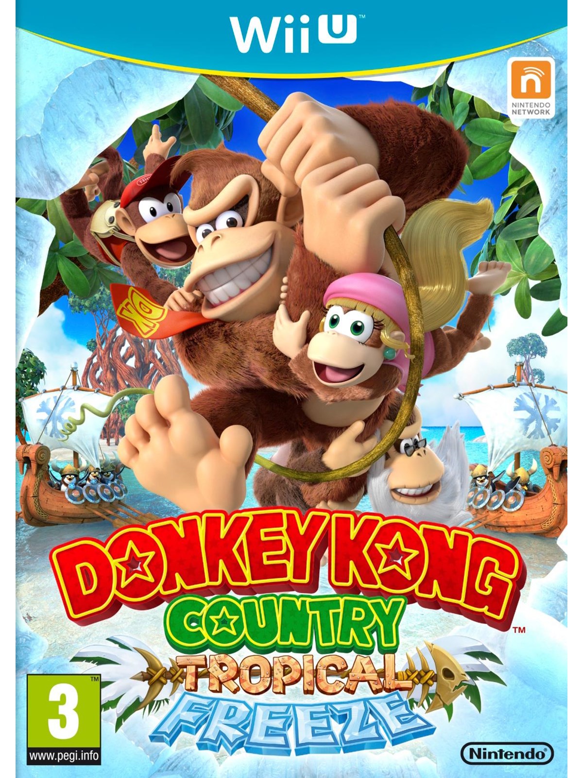 Donkey Kong Country: Tropical Freeze - Nintendo Wii U - Action - PEGI 3