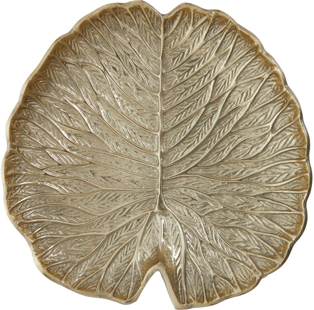 Fairmont Park Richy Handmade Metal Decorative Plate - Set of 1 Gold 4cm H x 29cm W x 29cm D