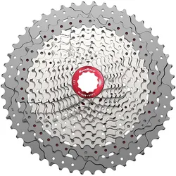 Zahnkranz-Kassette SunRace CSMX80, 11-fach,11-50 Zähne,metallic