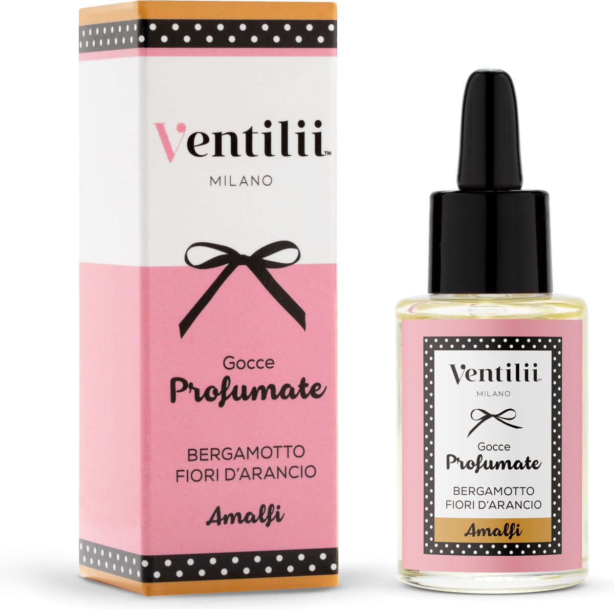 Ventilii Milano Amalfi Geurolie Druppels 30ml – Huisparfum en Textielverfrisser