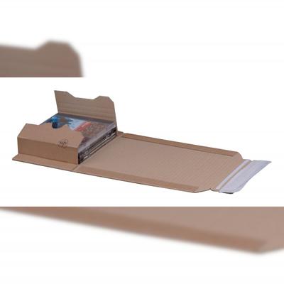 smartboxpro 600 x Buchverpackung. braun CD, 147x129mm
