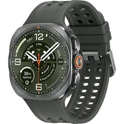 SAMSUNG Galaxy Watch Ultra2, 47, LTE Smartwatches Titan Nitrilkautschuk, 90-140 mm, Titanium Silver
