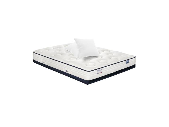 Matelas Inedit 160x200 Hybride\, Ferme H27 + 2 Oreillers