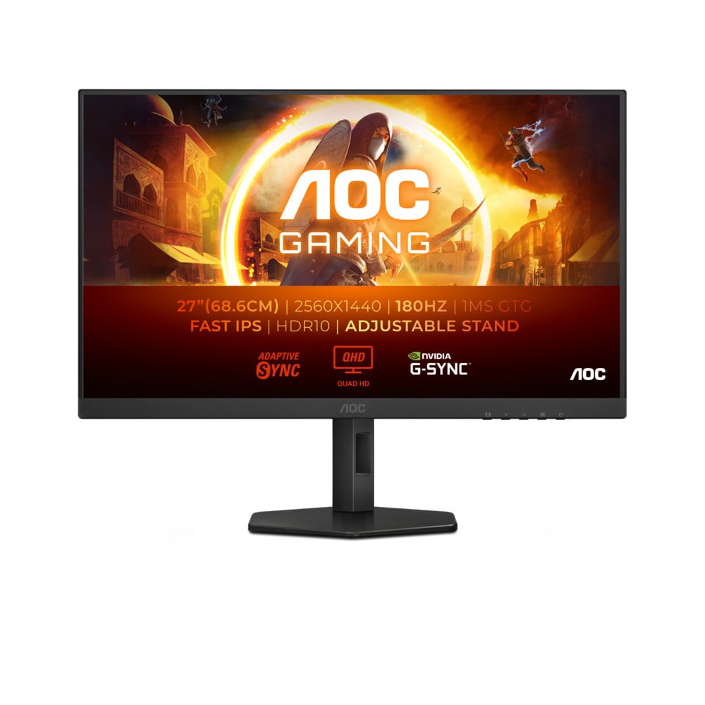 AOC Q27G4XF 27 Zoll WQHD Fast IPS Panel 16:9 180 Hz Gaming Monitor