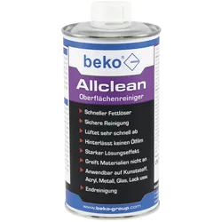Beko Allclean Oberflächenreiniger 500 ml Universalreiniger Fettlöser