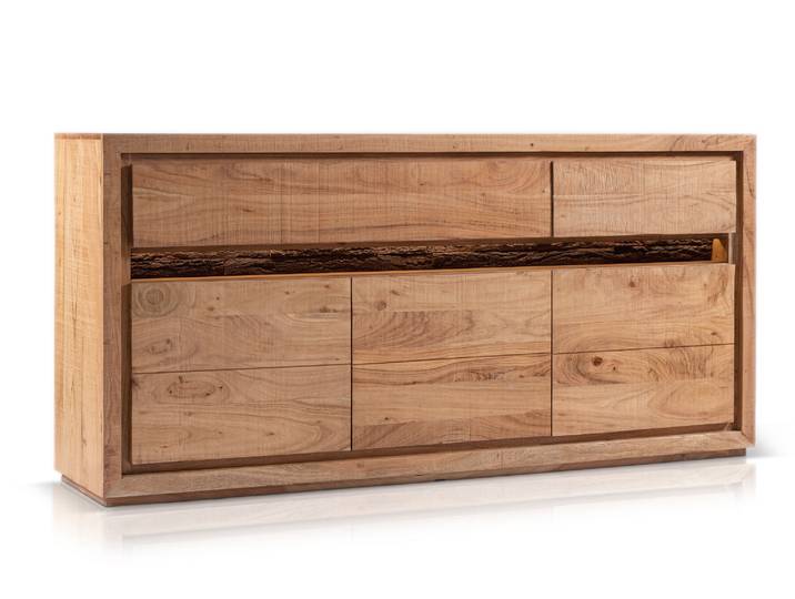 BATTURO Sideboard II, Material Massivholz, Akazie lackiert
