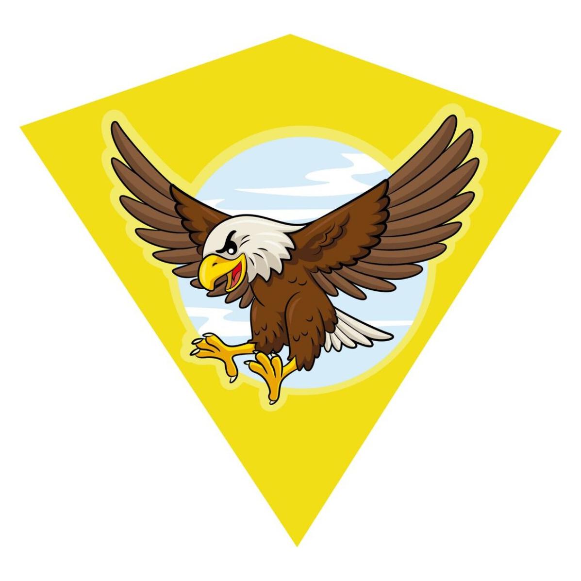 Teddies Fliegender Adler Drache 68x73cm (55134786)