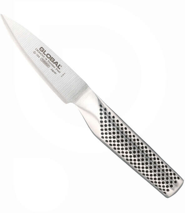Global Coltello spelucchino inox  G104 - 10 cm
