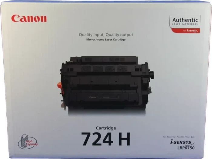 Canon CRG-724h schwarz, 12.500 Seiten