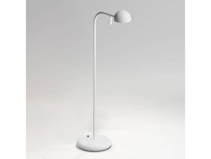 Vibia LED Tischlampe Pin, weiß / opal, für Arbeitszimmer / Büro, Edelstahl, Modern, LED Tischlampe