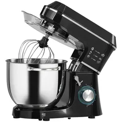 STANDMIXER Aluminium Edelstahl Schwarz