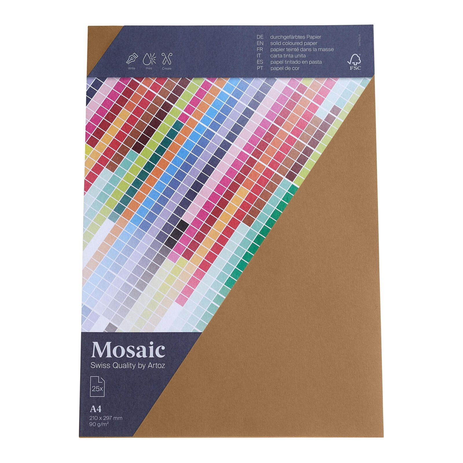 artoz Briefpapier DIN A4 90 g/m² Natur 947925-603