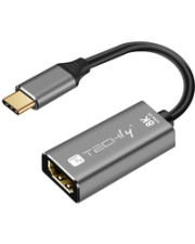 Techly USB-C 3.2 auf HDMI 2.1 Adapter 8Ka60Hz 15 cm 0,15 m (IADAP-USBC-HDMI8)