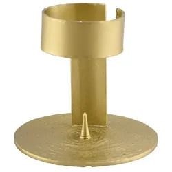 Leuchter Band Alu gold D 4 cm