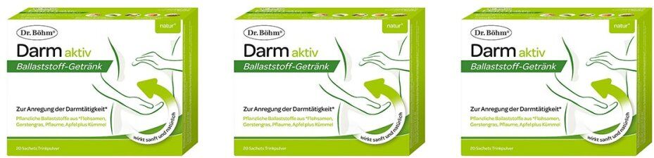 Dr. Böhm Darm aktiv Trinkpulver Sachets 3x20stk