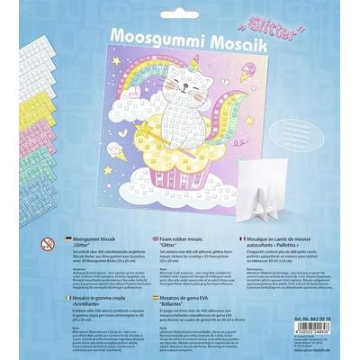 URSUS Moosgummi-Mosaik 'Glitter - Kittycorn'