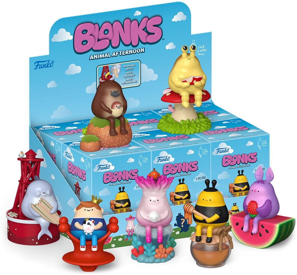 Funko Premium: Blonks Animal Afternoon - Sad Sales Man (Random) Vinyl Figure