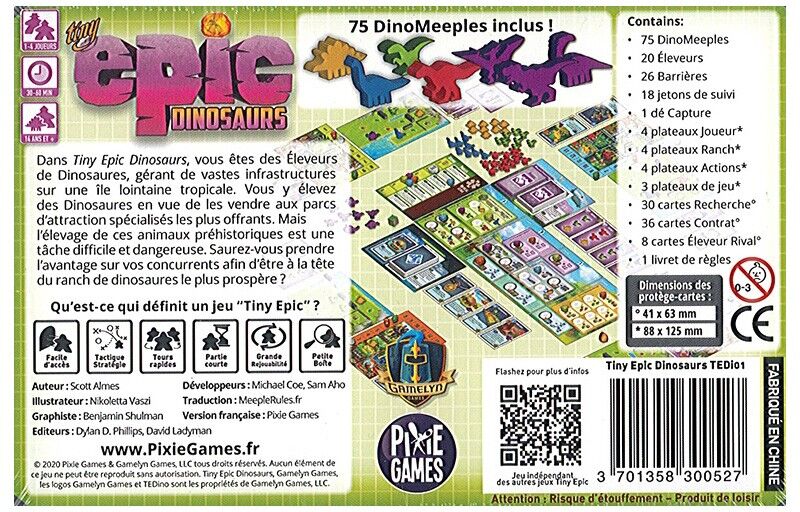 Gamelyn Games Tiny Epic Dinosaurs