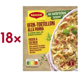 Maggi 18er-Pack Fix-Tütchen »Ofen-Tortelloni Alla Panna«