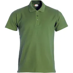 CLIQUE Basic Poloshirt Herren 71 - army grün XS