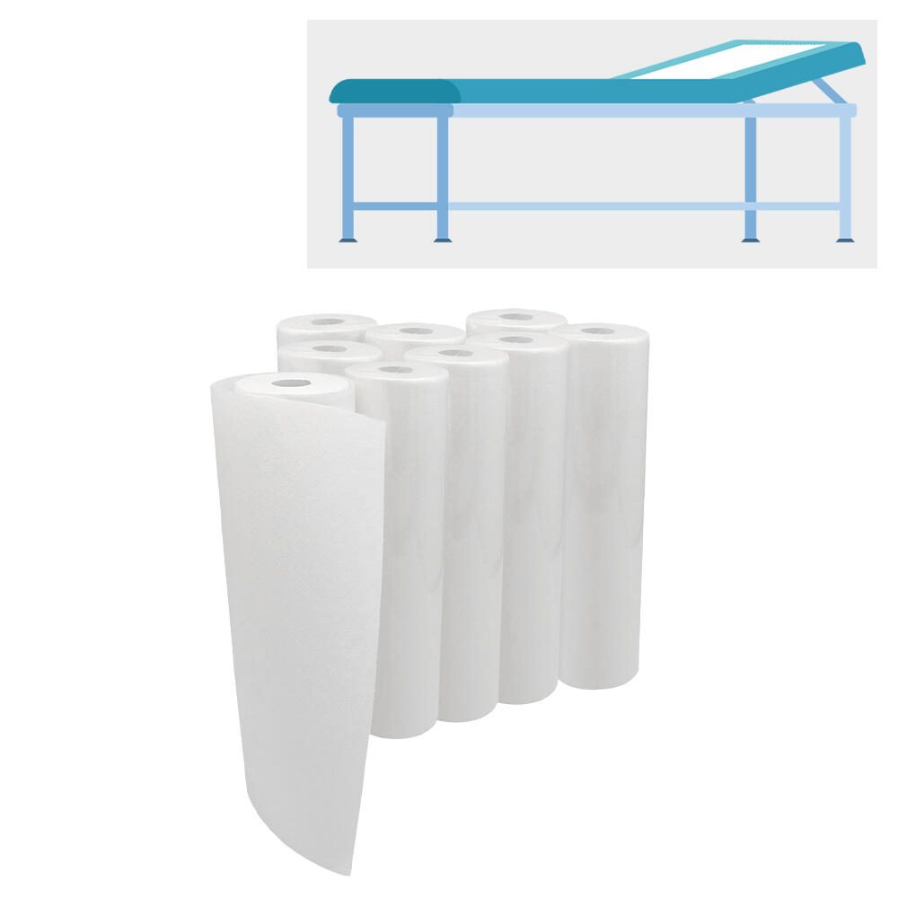 Fripa Ärztekrepp duo-line+ 2-lagig weiß 39,0 cm x 50,0 m 5053908