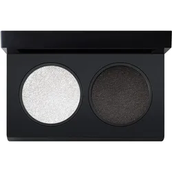 MAC Eyeshadow Duo Smoke + Ice - schwarz|weiß
