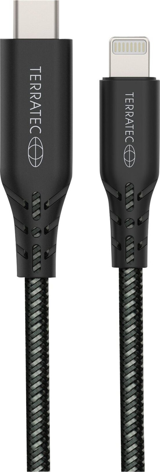 Terratec Charge CL2 USB-C naar Lightning oplaadkabel, 2m