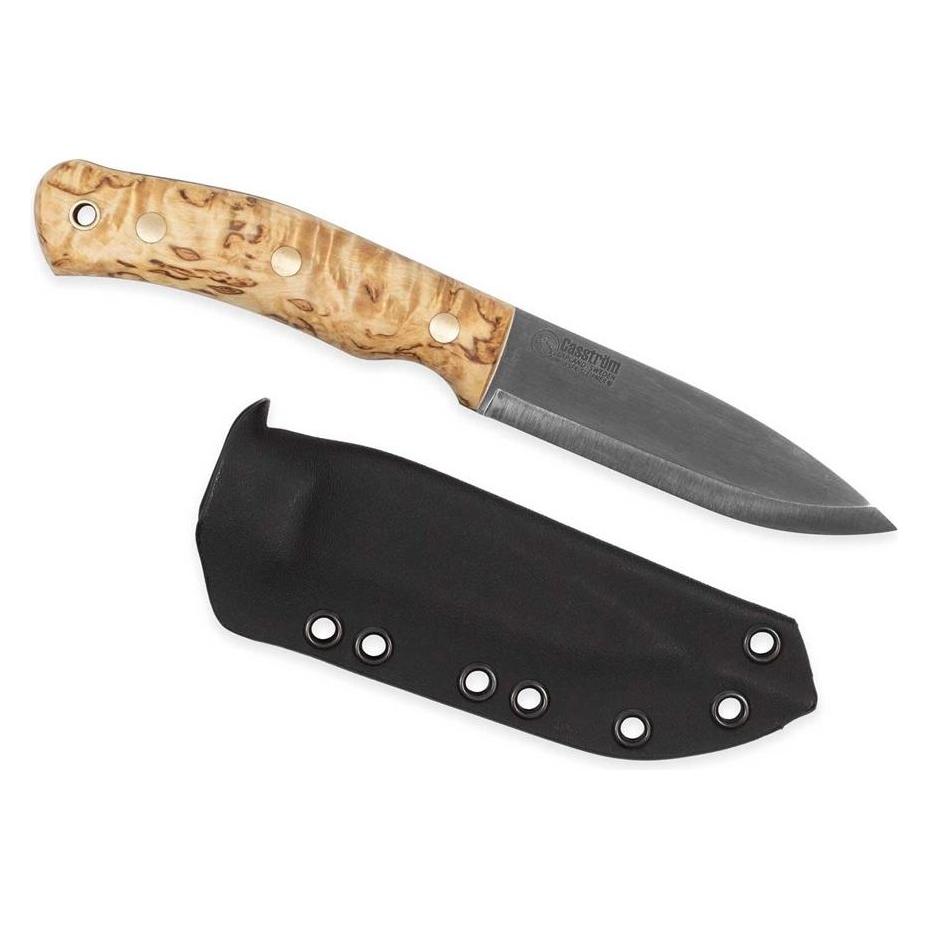 Casström Nóż No.10 SFK Curly Birch Sleipner Kydex (14104)