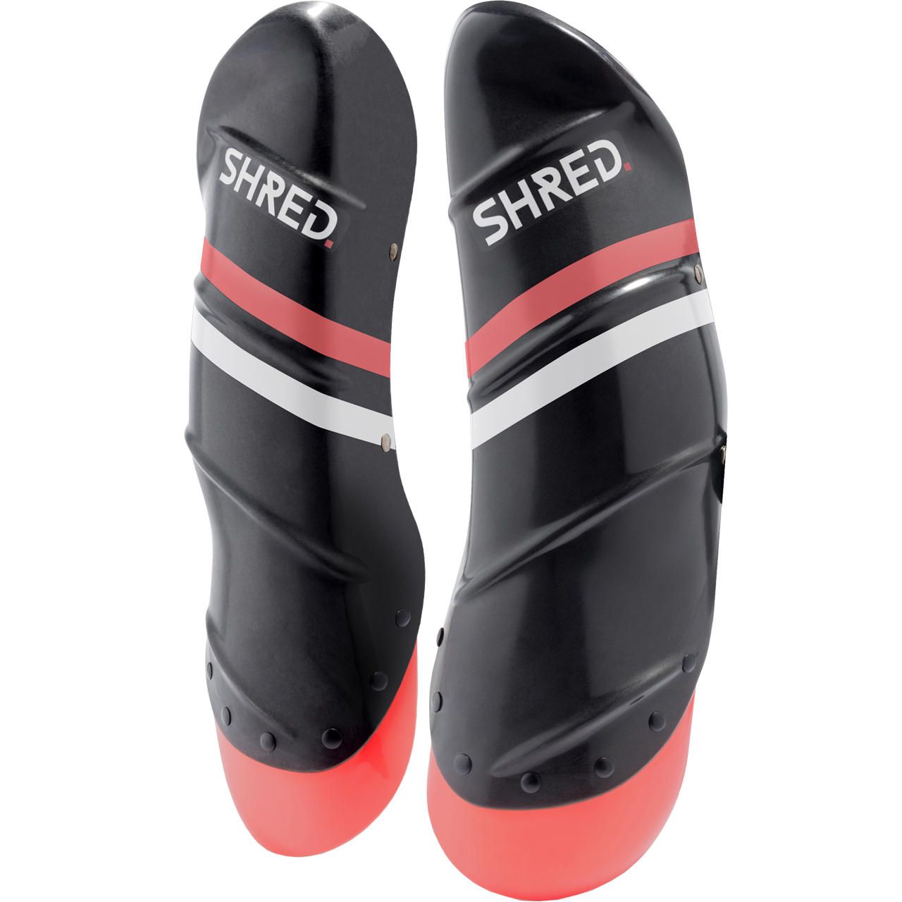 Shred Shin Guards carbon/rust Large - Large = 42 cm