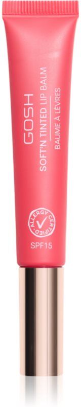 GOSH COPENHAGEN Soft`n Tinted tinted lip balm SPF 15 shade 008 Cherry Soda 8 ml