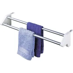 Wenko Standard, Wäscheständer, Grau, Weiss