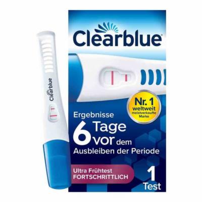 WICK Pharma - Zweigniederlassung der Procter & Gamble GmbH CLEARBLUE Schwangerschaftst.6 Tage vor 2 Hormone 1 St 20108395