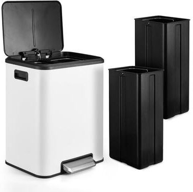 Yun 30 Liter/8 Gallon Trash Can
