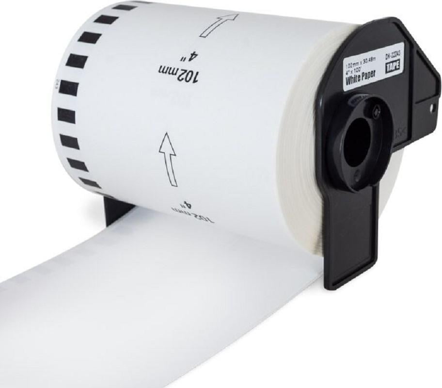 PRINTLINE etikettenrol compatibel met Brother DK-22243, 102 mm x 30,48 meter