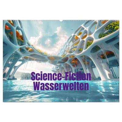 Science-Fiction Wasserwelten (Wandkalender 2027 DIN A2 quer), CALVENDO Monatskalender