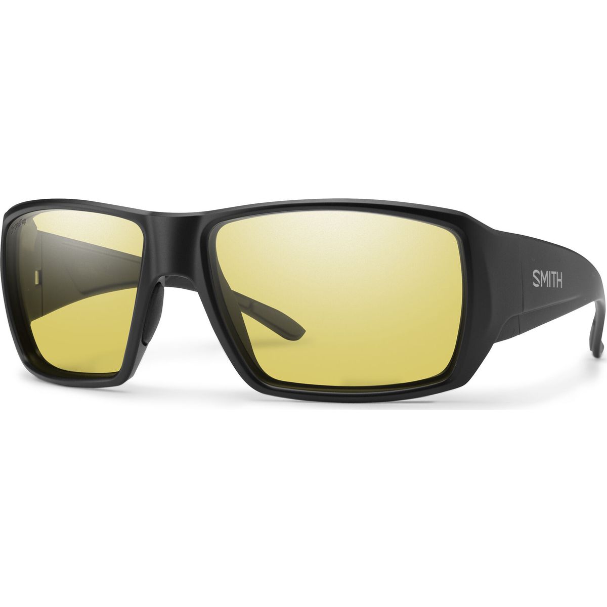 Smith Guide's Choice S matte black chromapop glass polarized low light yellow (003-57L5) 20588100357L5