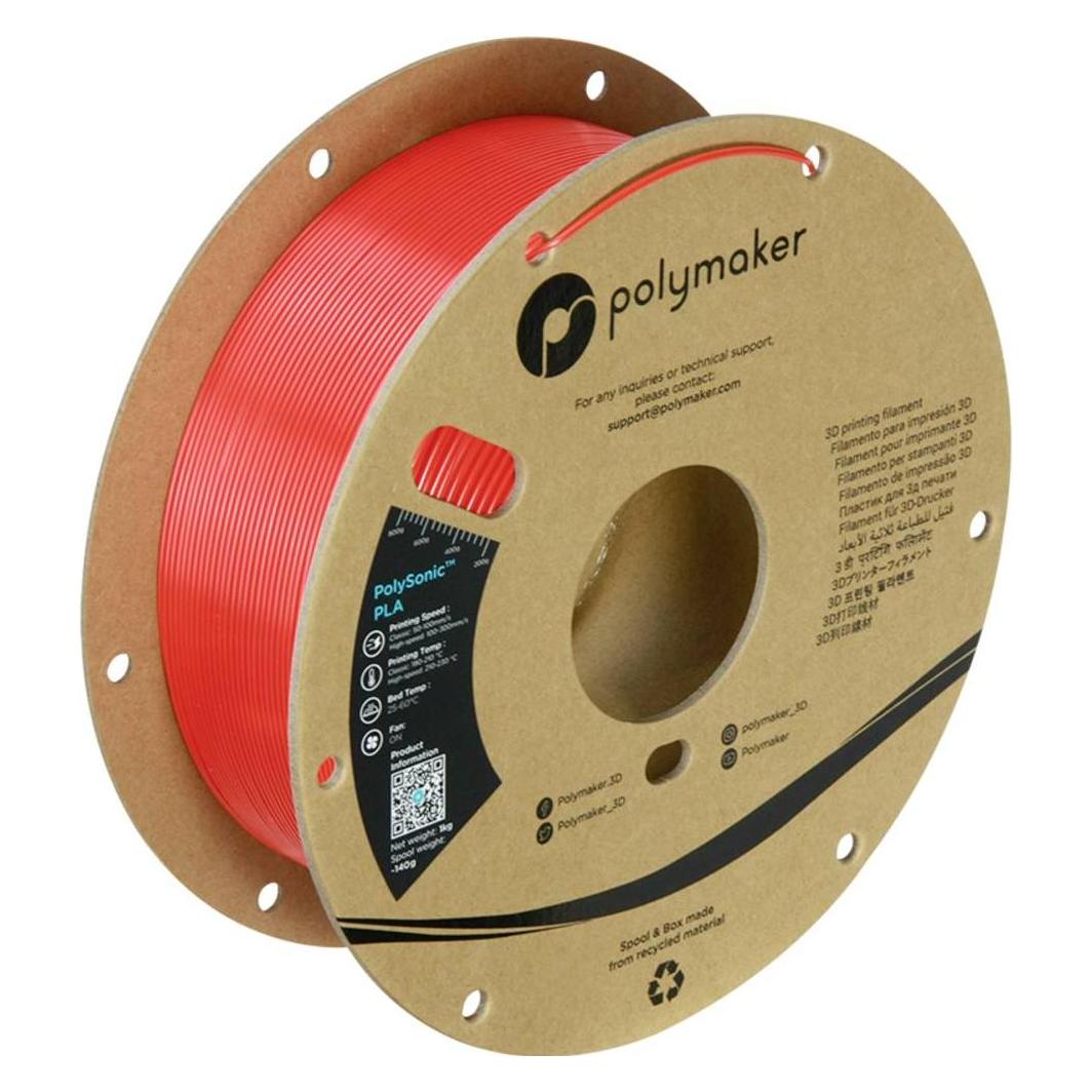 Polymaker PolySonic High Speed PLA (PLA, 1000 g, 1.75 mm) (PA12005)