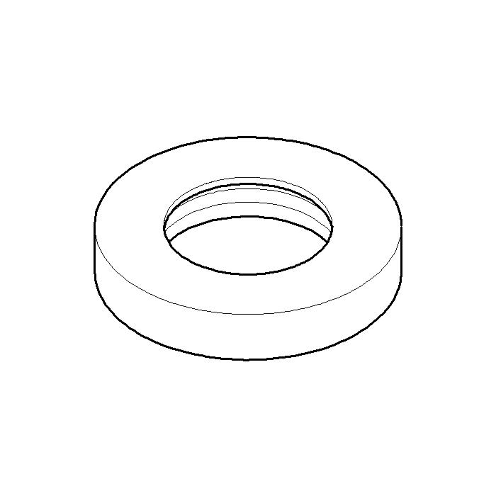 Dornbracht Rosette für Auslauf Küche 092779001-06 platin matt