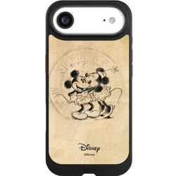 Nivocase Hülle für Apple iPhone Air Handyhülle NIVOcore Case Schwarz Mickey Mouse Minnie Mouse Vintage (Apple iPhone Air), Smartphone Hülle, Schwarz