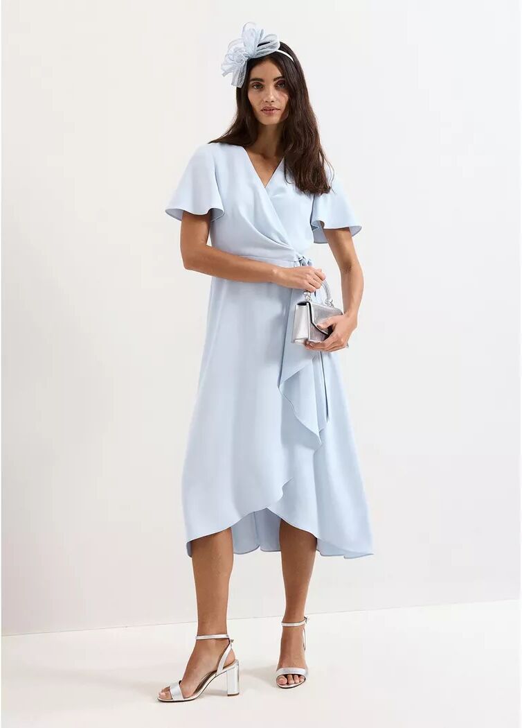 Phase Eight - Wickelkleid, für Damen, Blau Größe 40