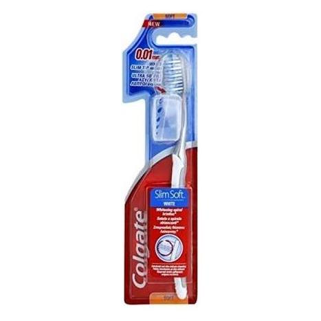 Colgate Super Slim Soft 0.01mm White Tip Borsten Zahnbürste (Weich, 3x) (49999350)