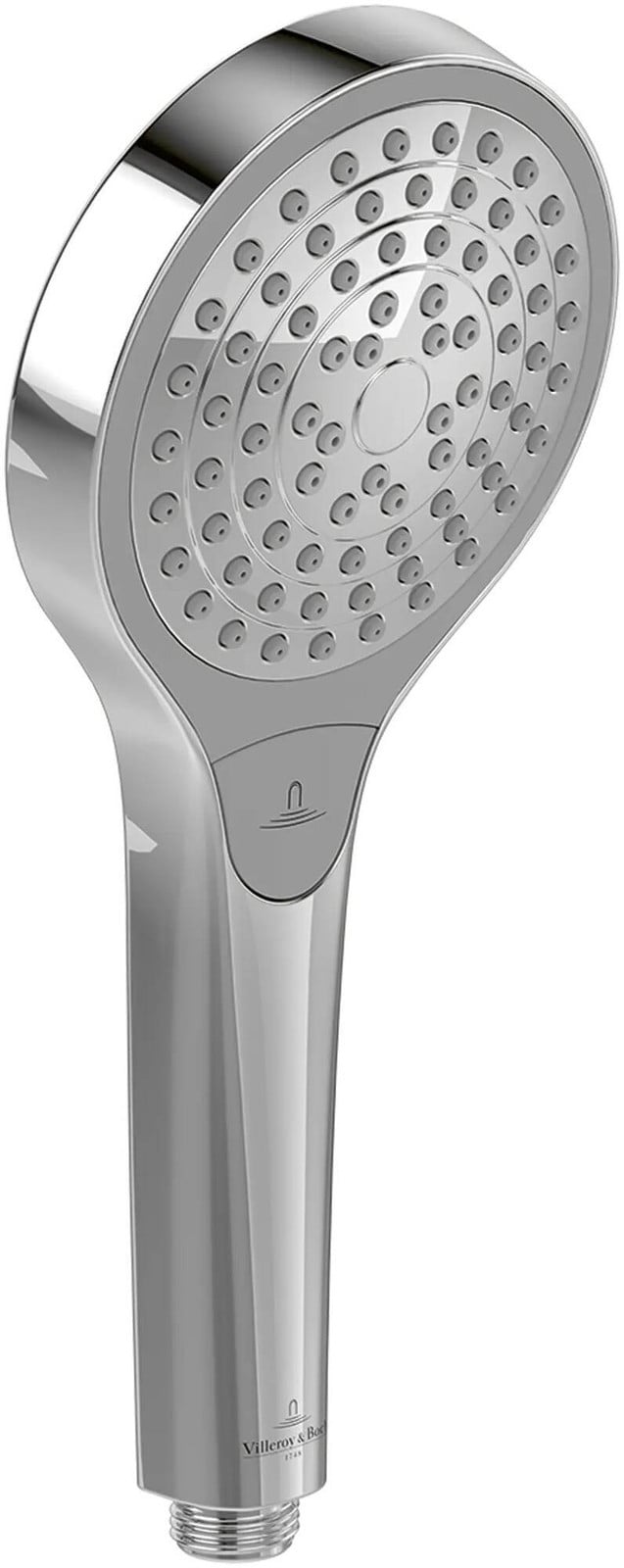 Villeroy & Boch Verve douchekop en handdouche, chroom