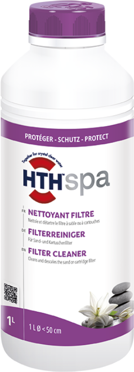 Nettoyant filtre détartrage hth Spa - 1 litre
