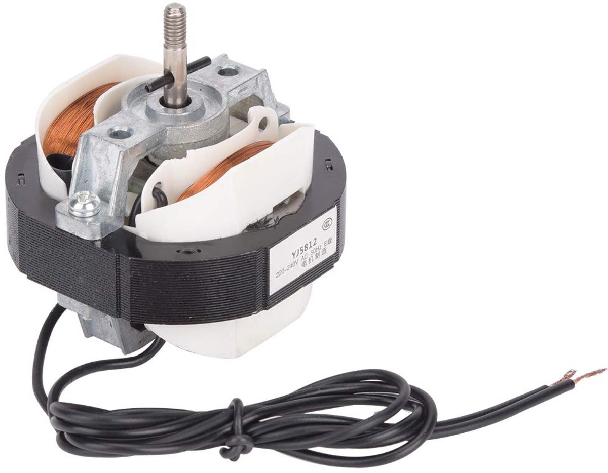 Asynchrone motor met volledig koperen schaduwpool voor 2000W verwarming, AC 230V 50HZ, ventilatormotor